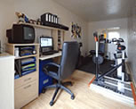 Garage Conversion to an Office and Gym